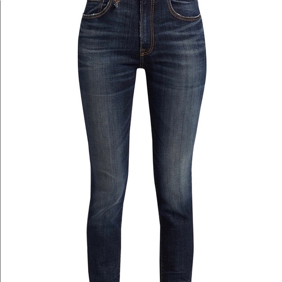 R 13 Kate High-Rise Skinny Jeans 25 - Picture 4 of 7